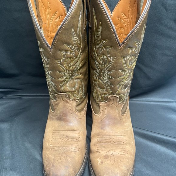 Vintage Laredo Men\'s Western Cowboy Boots Style 4242 Size 9EW